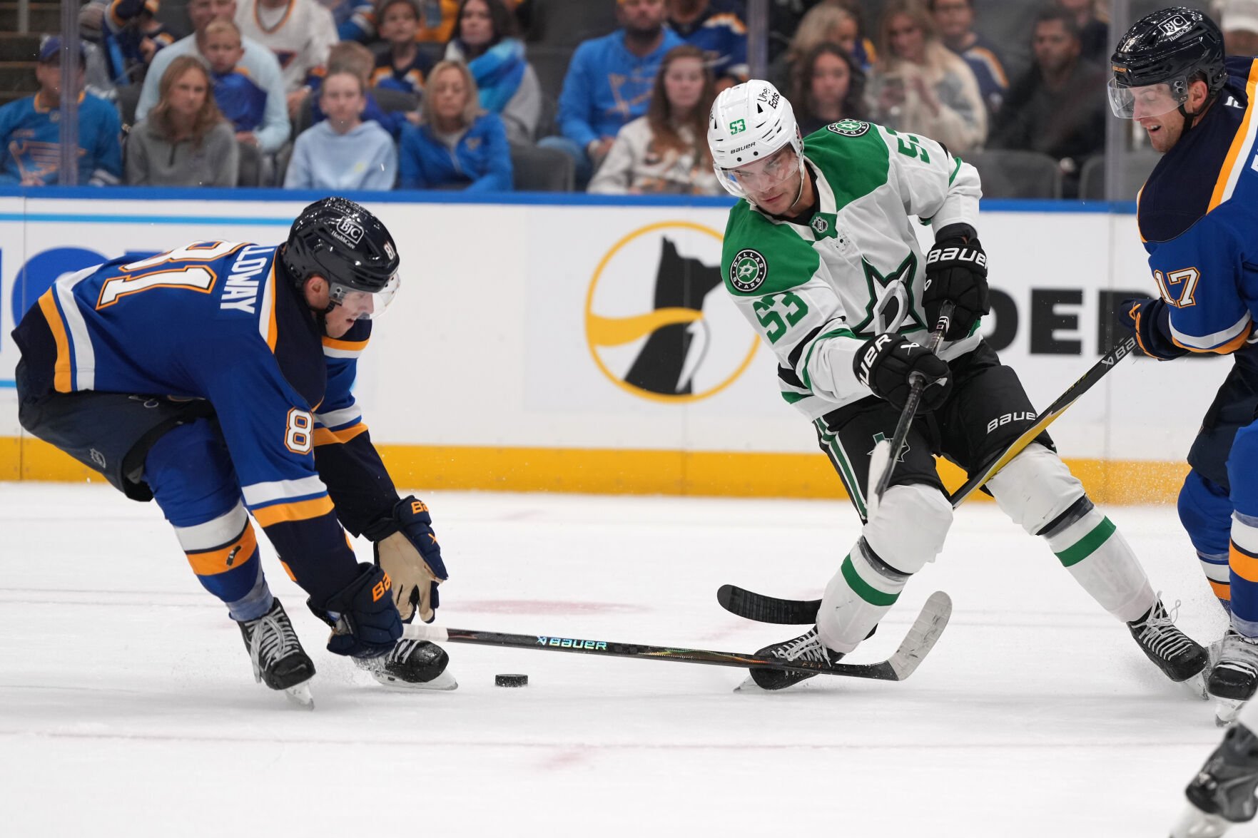 Stars Blues Hockey